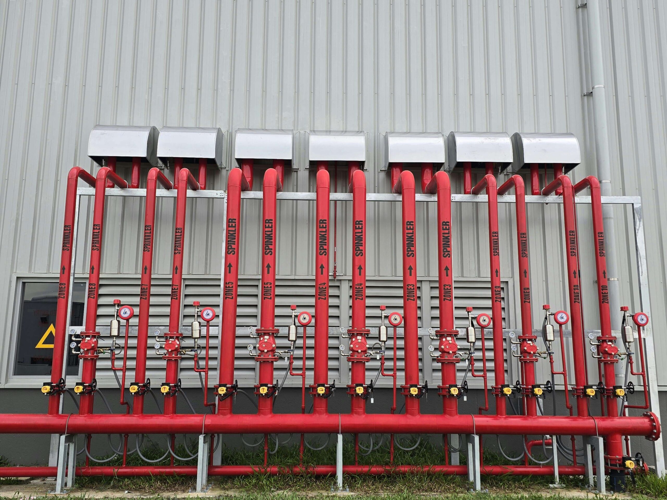 Gas piping